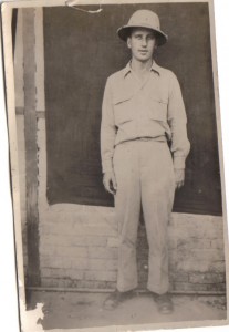 Lawrence Gallagher, my grandfather, in Persia in 1942